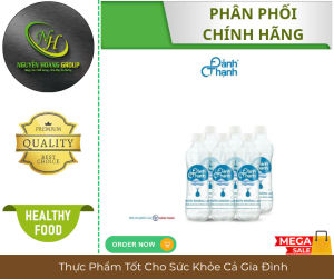 LỐC 6 CHAI - Đảnh Thạnh Nước Khoáng LẠT Có Ga 430 ML