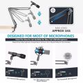 RIXTON Microphone Stand Adjustable Phone Stand Suspension Boom Scissor Arm Stand Special Equipment for Live Broadcasting. 