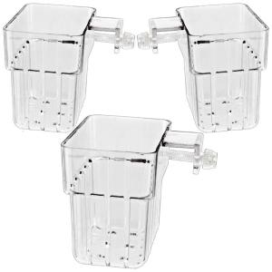 3 cái trồng thủy canh giỏ cỏ nước container thủy canh ly cho an toàn tăng trưởng