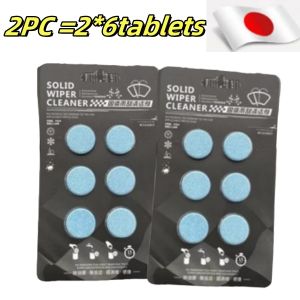 Car Solid Wiper Cleaner Tables windshield tablet cleaner windshield washer fiuid wiper fluid car windshield glass washer glass concentrated cleaner tablet auto window cleaning effervescent solid tablet oil dust remover brush kitchen toilet cleaning produc