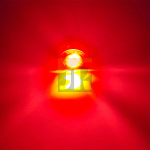 3LED 3/4" Round Trailer Side Marker Indicator LED Light For Truck Car 12V 24V