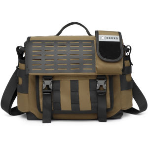 OZUKO Men Shoulder Bags Fashion Outdoor Functional Messenger Bag Large Capacity Travel Handbag Male Waterproof Crossbody Bag
