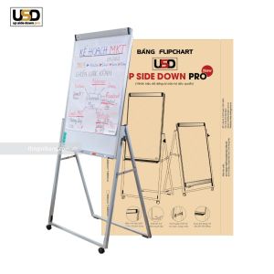 Bảng Flipchart UpSideDown Pro Tân Hà - Kích Thước 600x1000mm 900x1200mm - Tặng Kèm Phụ Kiện