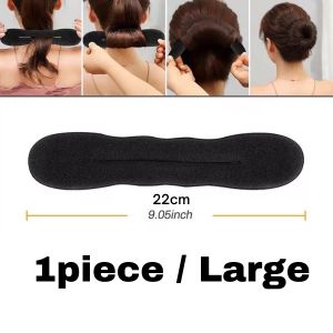 AIDA Easy Twist Donut Rambut Span Bun Hair Maker Magic Sponge Curler Scrunchie Wrap Hair Styling Tool Sanggul Ballet 盘发器