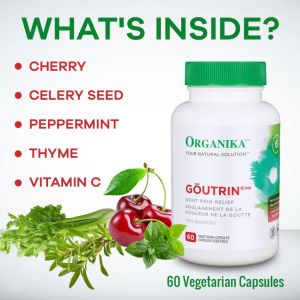 [TWIN PACK] Goutrin - Natural Uric Acid Support & Joint Comfort Supplement (Celery Seed Extract)