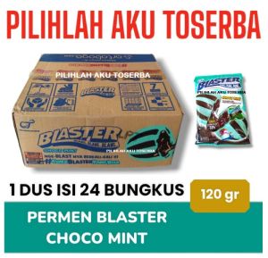 Permen Blaster CHOCO MINT - ( HARGA 1 DUS ISI 24 bungkus )