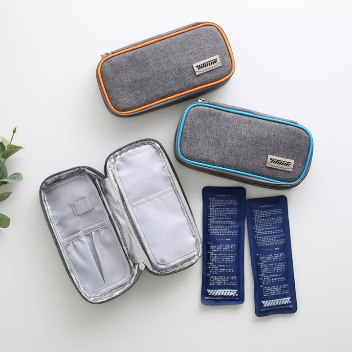 New Insulin Portable Refrigerated Bag Ice Bag Medical Insulated