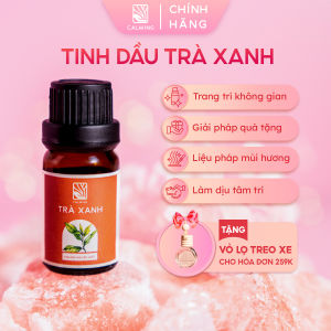 Tinh Dầu Trà Xanh Thiên Nhiên - Oils Calming Nguyên Chất Thơm Phòng Khếch Tán Khử Mùi Đuổi Muỗi