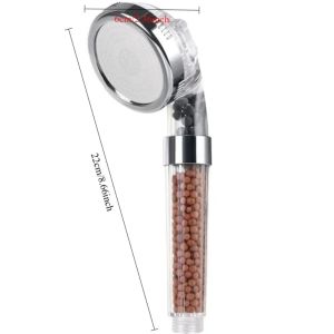 YESMILE Anion Filter Function High Pressure Shower Head Water Saving High Pressure Bathroom Accessories  Handheld Rainfall Shower Bathroom