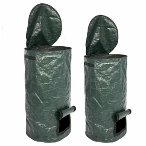 Environmental Organic Ferment Waste Collector Lawn Pool Garden Waste Bag Refuse Sacks Composter Bin Gardening Leaf Bags