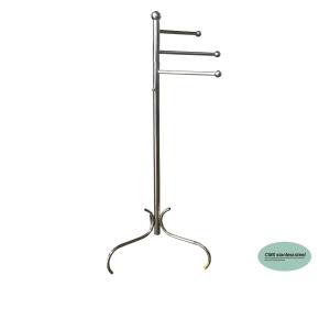 CMS ราวตากผ้าขนหนู แขวนกระเป๋า แขวนหมวก แนวตั้ง 3 ราว ความสูง 90 ซม.
