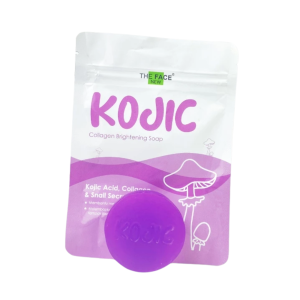 THE FACE KOJIC Collagen Brightening soap 40gr Sabun Kecantikan Kojic Acid
