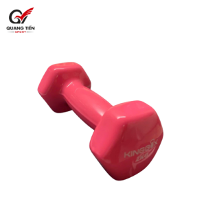 Tạ Tập Gym Tại Nhà KingBoxTạ Tay Chất Liệu Gang Bọc Cao Su Chống Xước Vỡ Sàn Cân Nặng 2kg (giá 1 quả)