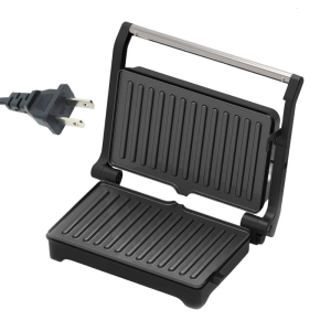 Professional Waffle Iron and Steak Grill Stainless Steel Electric Sandwich Toaster Maker Professional Panini Machine