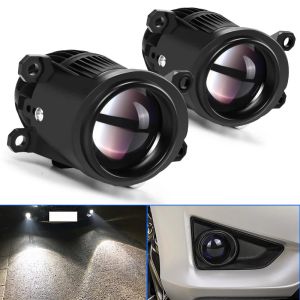 2inch LED Foglight for Toyota Corolla Cross/C-HR/Camry/Yaris/Vios/Hilux Revo/Sienta Bi-Led Fog Lamp Projector High Low Beam