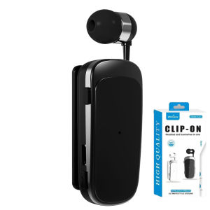 DISOUR Original K55 K56 K53 K52 Business Bluetooth Earphones One-button Retractable Wireless Headphones Sport Music Hifi Noise Cancelling Headset(Call vibration reminder function)