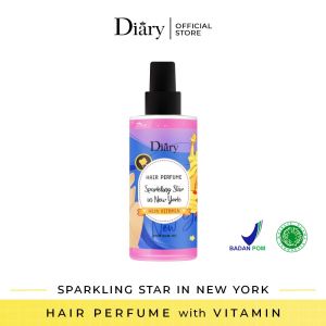 DIARY HAIR PERFUME WITH VITAMIN 100ML - PARFUM RAMBUT DIARY - VITAMIN