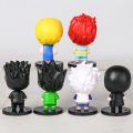 HUNTER×HUNTER Gon Freecss killuo Zoldyck Kurapika Leorio hisoka Chrollo luciffer figures PVC collect doll surprise gift 6 pcsset. 