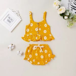 AYDA - Setelan Anak Luna / SETELAN ANAK DOMIVI DAISY / Setelan Anak Perempuan Motif Daisy