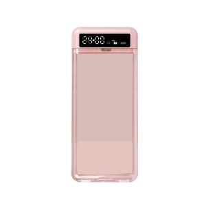 MASTERYX 24 Hours Phone Lock Box with Timer Transparent Lid Portable Phone Box High Quality Self-Control Phone Locker Storage Box College Students