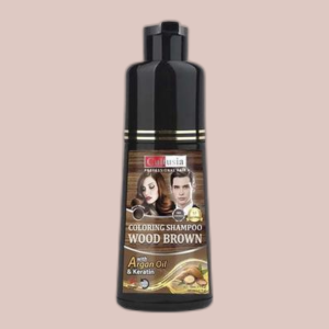 Shampo penghitam uban cultusia original WOOD BROWN ekstrak jahe original