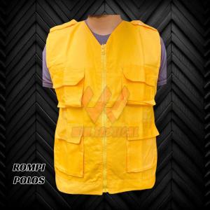 Rompi Lapangan - Crew - Wartawan - Kegiatan - Tactical - 511 - King - Rompi Ridwan kamil  New