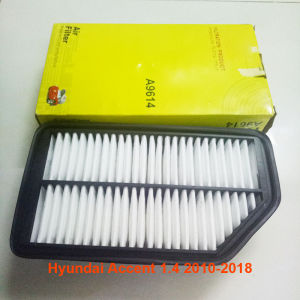 Lọc gió động cơ Hyundai Accent 1.4L 2010-2018 mã A9614 của JS Asakashi Nhật Bản