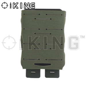 Oiking Tactical WRC Lightweight Ri-fle Magazine Bag FOR M4/A-R15 Back Molle Quick-pull Plug Plate for Outdoor Hunting Wargame Accessories