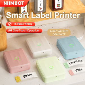 NIIMBOT D110_M Portable Bluetooth Thermal Label Printer Suitable for Organizing Labels At Home Office and Kitchen.