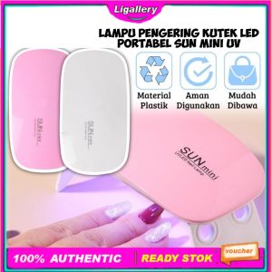 Nail Dryer Lamp Pengering Kutek LED Portable Sun Mini UV Menicure Pedicure Alat Mesin Perawatan Kuku Tangan dan  Kaki Bisa Dilipat Berkualitas