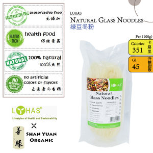 LOHAS Natural ORGANIC/Glass Noodles 80g - SHAN YUAN/Mi Noodles