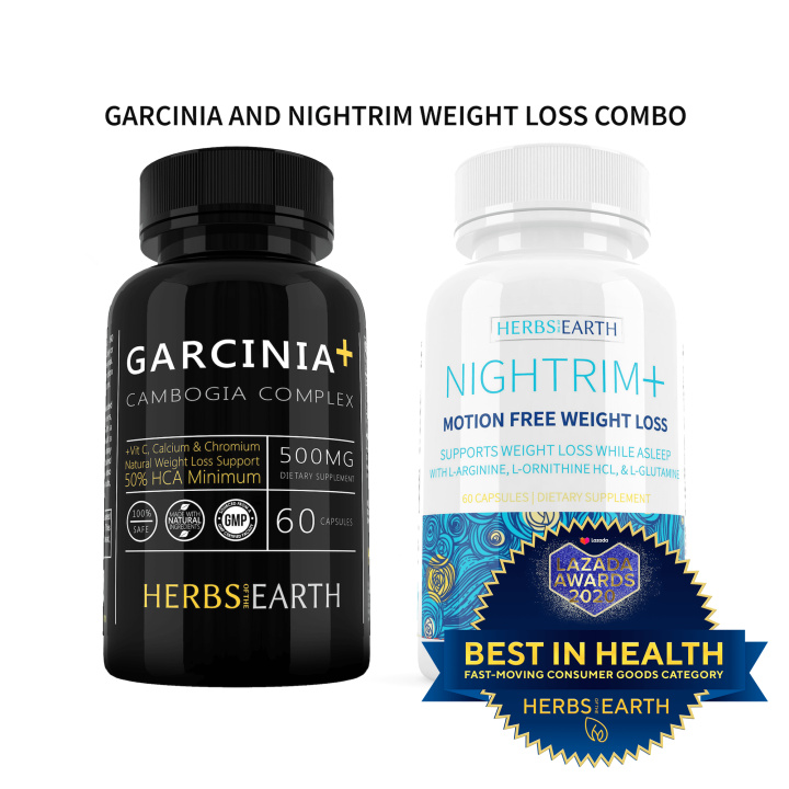 Garcinia and NighTrim 24 HOURS WEIGHT LOSS SUPPLEMENT Nightrim