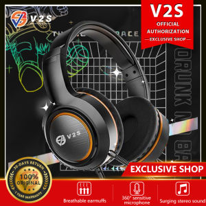 V2S K3PRO Computer Gaming Headphone With Noise Reduction Feature And Built-in Microphone
