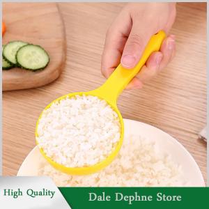 [Dale Dephne] ช้อนข้าวรูปทรงพลาสติกแม่พิมพ์ตักข้าวแบบไม่ติดช้อนตักข้าวแบบ DIY ช้อนข้าวแบบครึ่งรอบอุปกรณ์ครัว