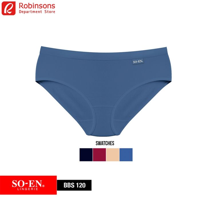 Soen Ladies 6in1 Premium Cotton Spandex Bikini Panties (Assorted