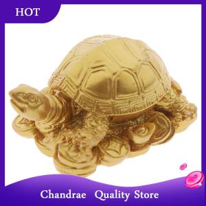 [Chandrae] Turtle Resin Ornaments Copper Turtle Ornaments Feng Shui Furnishings