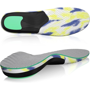 Arch Support Shoe Insoles for Men and Women Plantar Fasciitis Relief Insoles for Flat Feet Normal feet Achilles Tendinitis Bone Spurs Heel and Foot Pain Relief