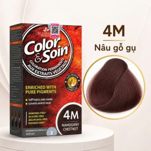 Thuốc Nhuộm Tóc Phủ Bạc Hữu Cơ không hoá chất. Les 3 Chênes Color & Soin Permanent Color Care - Tự đổi màu tóc cho mình mà không cần ra cửa hàng nhuộm tóc Tiết kiệm thời gian cho bạn không phải phụ thuộc và chờ đợi thợ nhuộm tóc