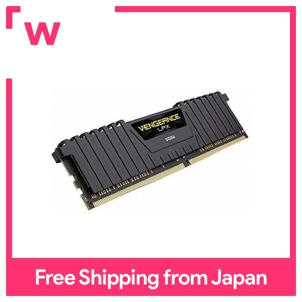 CORSAIR DDR4-3200MHz Desktop PC Memory VENGEANCE LPX Series 16GB [8GB x 2]  CMK16GX4M2E3200C16