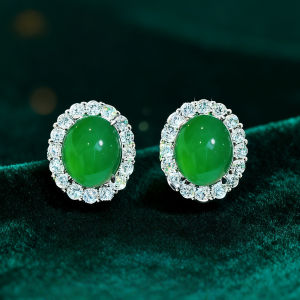 SEQUITO High Grade Women Ear Jewelry Silvery Pave Setting White Green AAA Zirconia Evening Party Clothes Accessories SE996