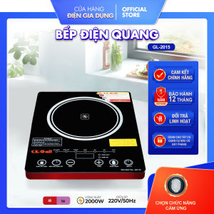 Bếp Điện Quang Bếp Hồng Ngoại Sản Phẩm Chất Lượng Nhập Khẩu Chính Hãng GaliThân Inox Mặt Kính Ceramic Sử Dụng Không Kén Nồi