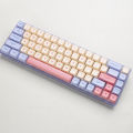 【Keycap Only】Marshmallow keycaps Cotton Candy keycap 132 Keys XDA Profile PBT Dye Subbed Keycaps For Cherry MX Switch Mechanical Keyboard RK61/Anne Pro 2/GK61. 