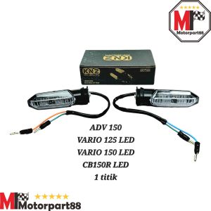 LAMPU SEIN SEN ASSY LED ADV 150 VARIO 125 150 LED CB150R LED 1 TITIK KNZ UNIVERSAL