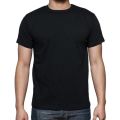 Kaos Polos Pria Oblong Dewasa Kualitas Distro Keren Terbaru Cotton Combed 30s Reaktif Murah Warna Hitam. 