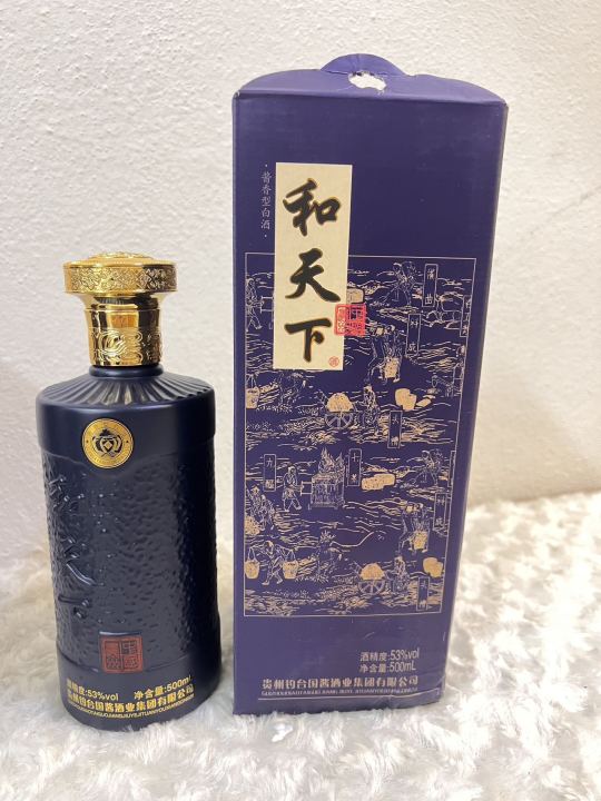 贵州钓台国酱和天下白酒】 酒精：🥃53度酱香型🥃容量：500ML🥃 | Lazada