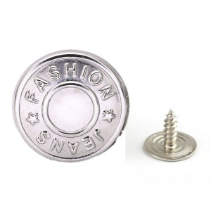 Kancing Celana Jeans Logam Tusuk Simple Adjustable Model Bisa Dilepas Detachable Waist Button Tanpa Dijahit Murah Import PTT