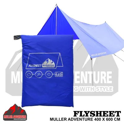 flysheet tenda 400 x 600 cm Muller Adventure flysheet waterproof 4x6 M