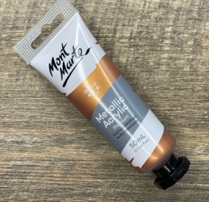 Màu Nhũ Acrylic Mont Marte Tuýp 50ml