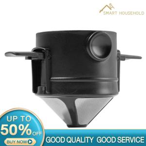 [Miễn Phí Vận Chuyển] 10 Bộ Lọc Cà Phê Gấp Được Phễu Cà Phê Nhỏ Giọt Bằng Inox Cà Phê Nhỏ Giọt