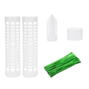 Khung leo Stackable Moss Stick nhựa rỗng thiết kế rêu Rod trong chậu leo hỗ trợ thanh